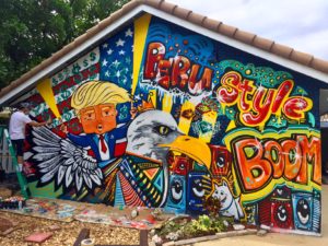 Trump Graffiti - Adam Sinai